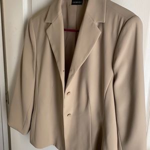 Tan blazer